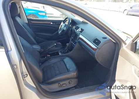 2012 Volkswagen Passat 2.0L Tdi Sel Premium из США, поврежденный, VIN 1VWCN7A35CC013486